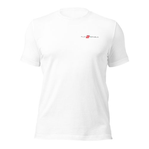 F6R GT3 Blue T-Shirt: Pure Engineering in Riviera Blue