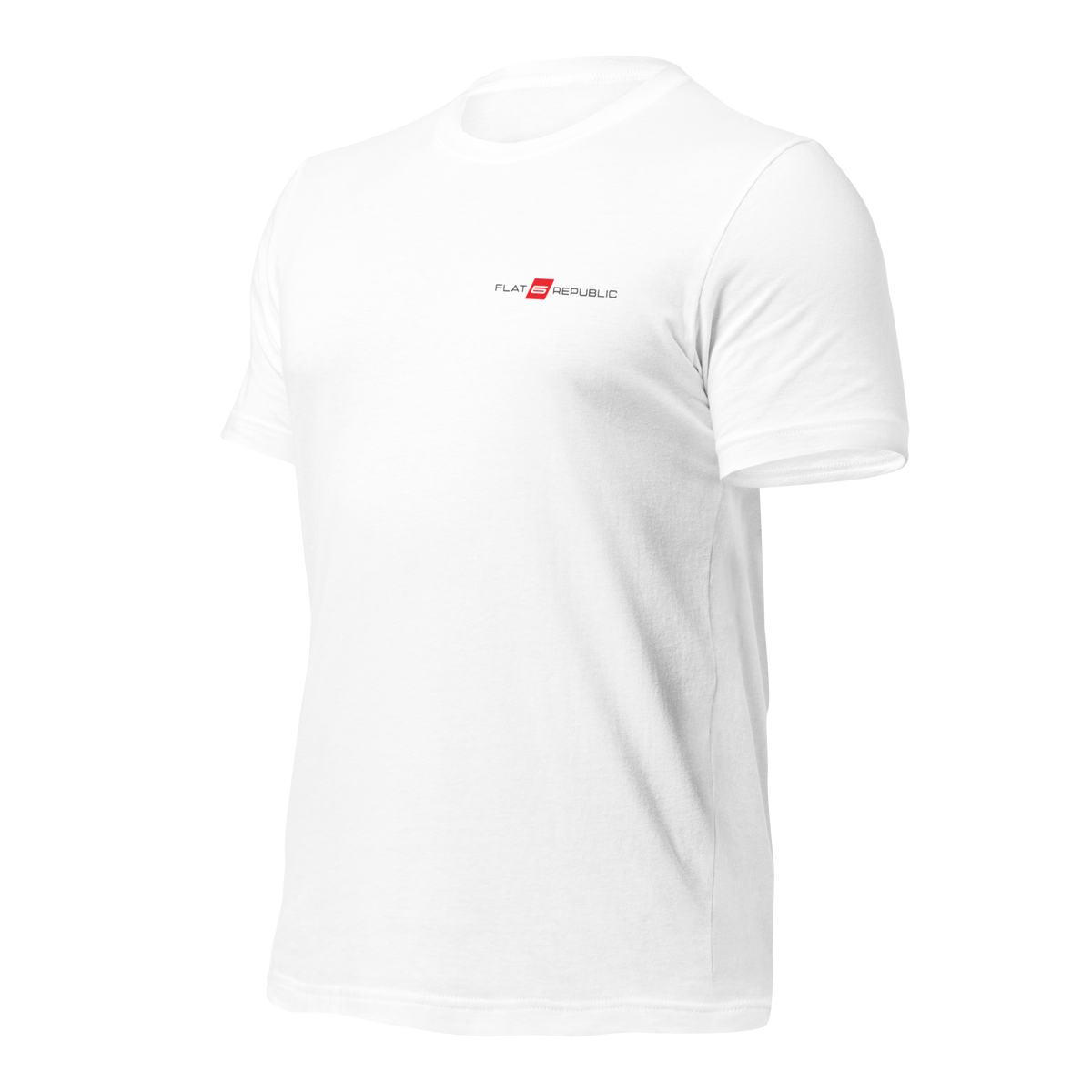 F6R GT3 Blue T-Shirt: Pure Engineering in Riviera Blue